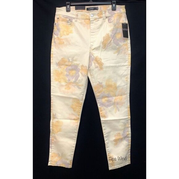 Lauren Ralph Lauren High-Rise Skinny Ankle Jeans Womens Size 4 - Picture 6 of 12